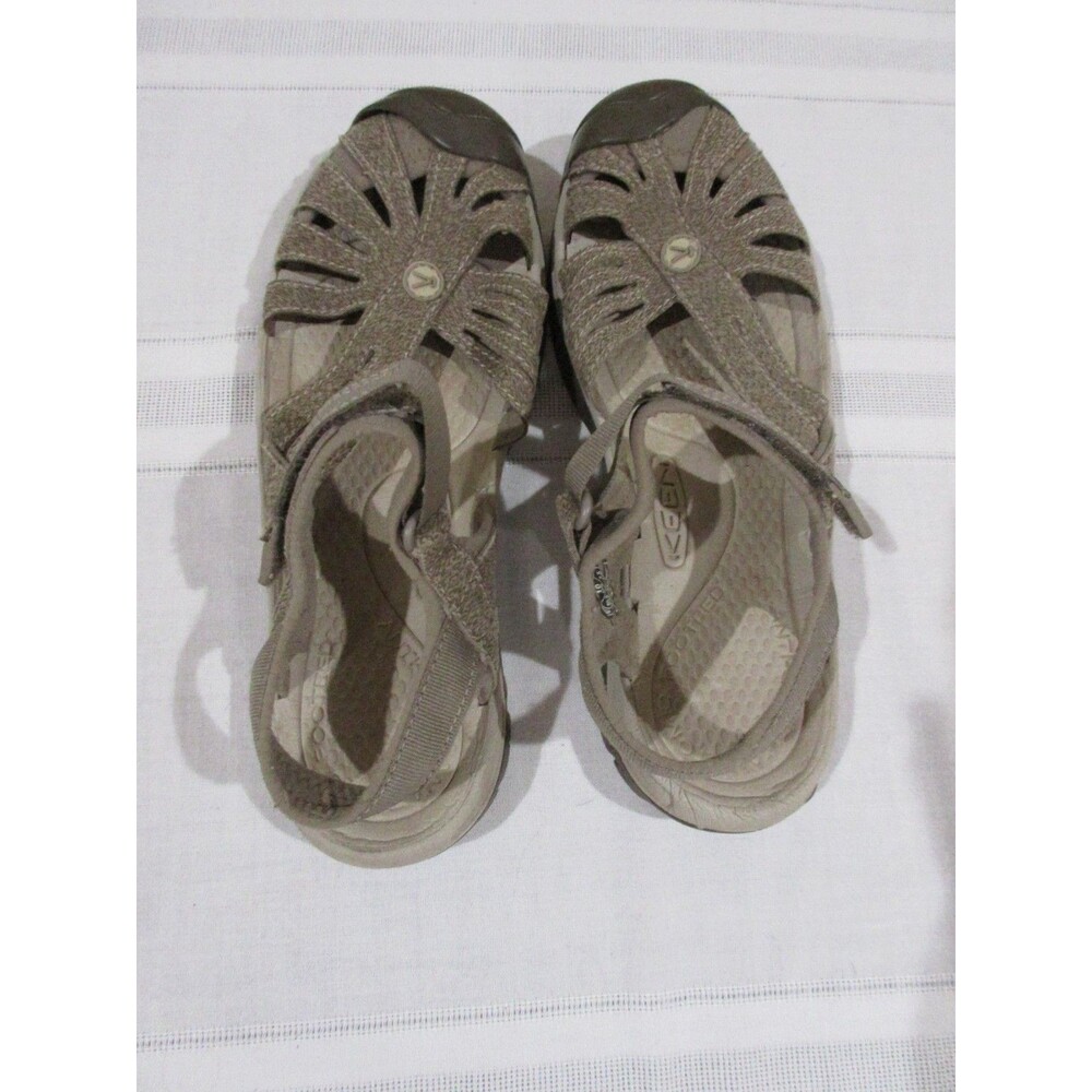 Keen Outdoor Hiking Shoes LYN Sandals Women Sz 10 Rose Gray/Taupe Closed Toe